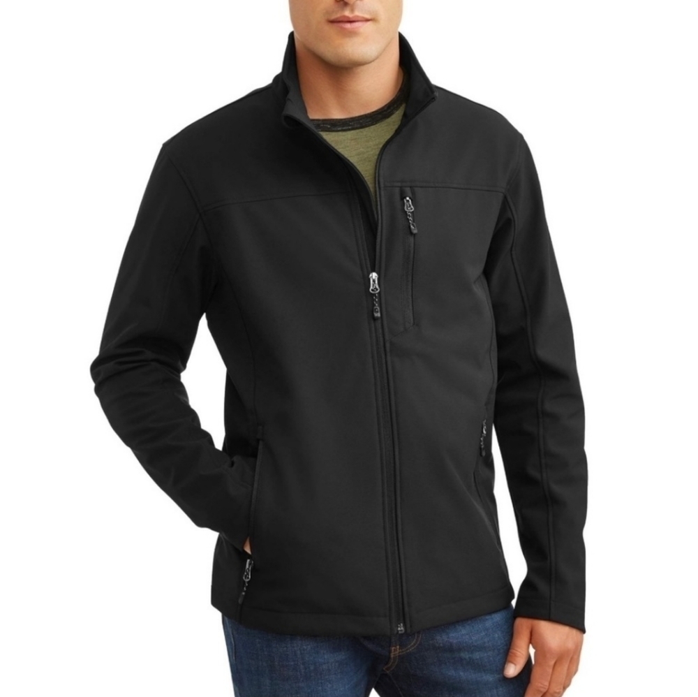 Swiss Tech Mens Soft Shell Jacket Size Large Blue… - image 2